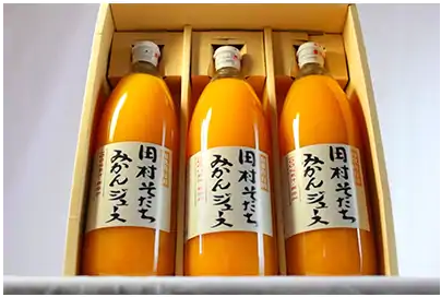 果汁100%　田村そだちみかんジュース　970ml×3本